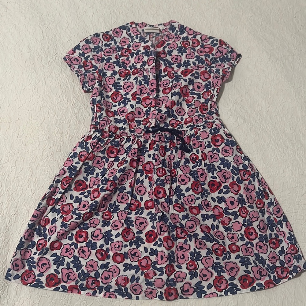 Mini Boden floral cotton dress size 7-8, perfect spring/summer dress